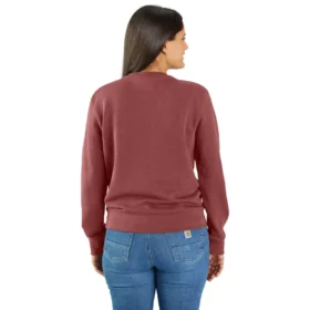 Lichtgewicht Tencel-Sweatshirt met ronde hals voor dames