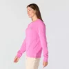 Lichtgewicht Tencel-Sweatshirt met ronde hals voor dames