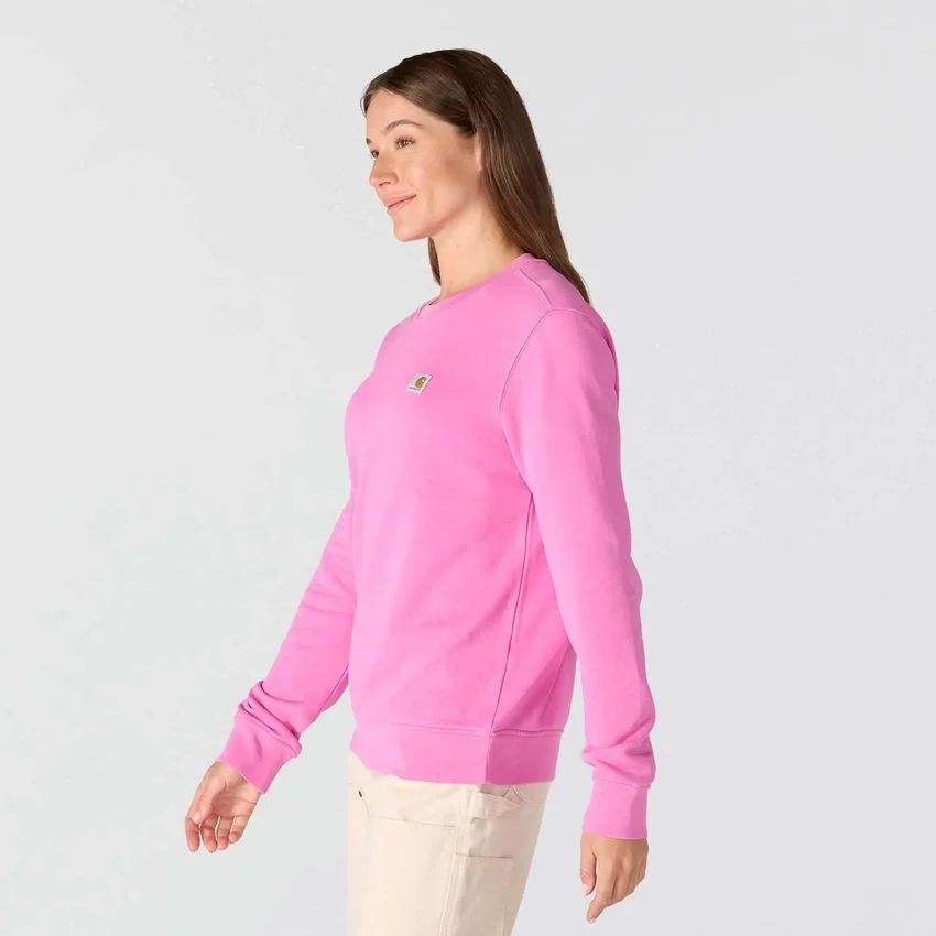 Lichtgewicht Tencel-Sweatshirt met ronde hals voor dames