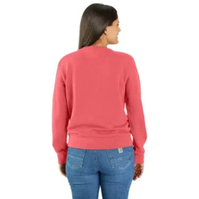 Lichtgewicht Tencel-Sweatshirt met ronde hals voor dames