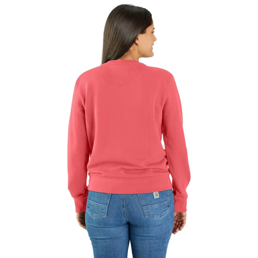 Lichtgewicht Tencel-Sweatshirt met ronde hals voor dames
