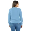 Lichtgewicht Tencel-Sweatshirt met ronde hals voor dames
