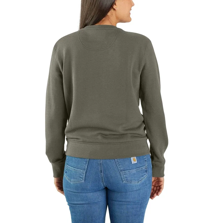 Lichtgewicht Tencel-Sweatshirt met ronde hals voor dames
