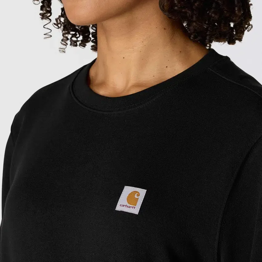 Lichtgewicht Tencel-Sweatshirt met ronde hals voor dames