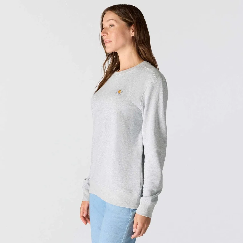 Lichtgewicht Tencel-Sweatshirt met ronde hals voor dames