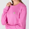 Lichtgewicht Tencel-Sweatshirt met ronde hals voor dames