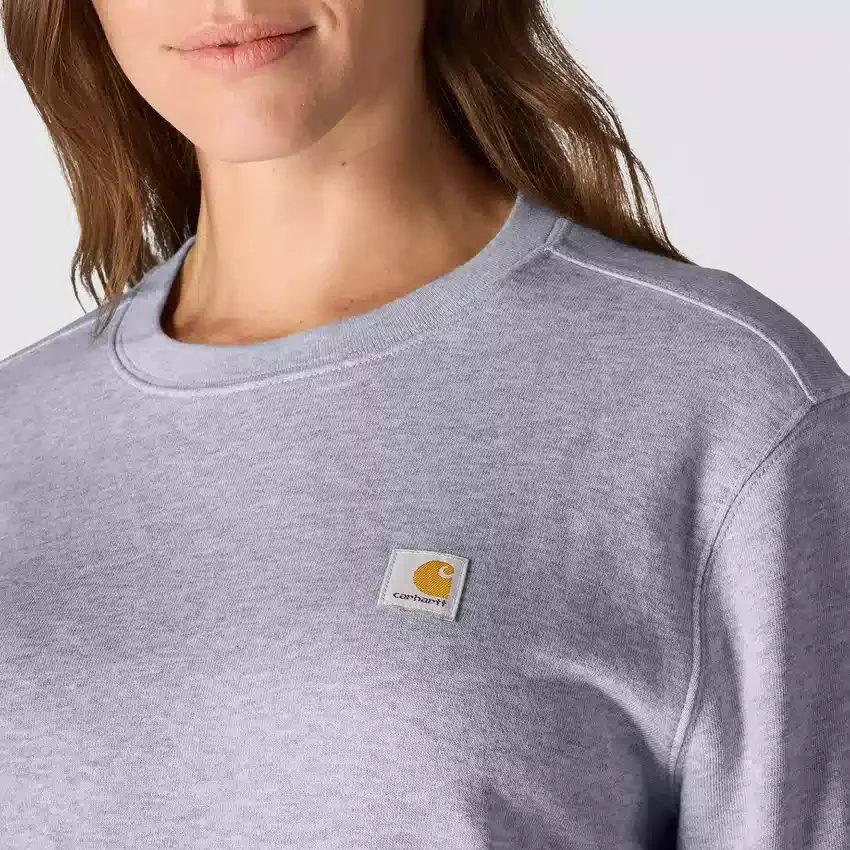Lichtgewicht Tencel-Sweatshirt met ronde hals voor dames
