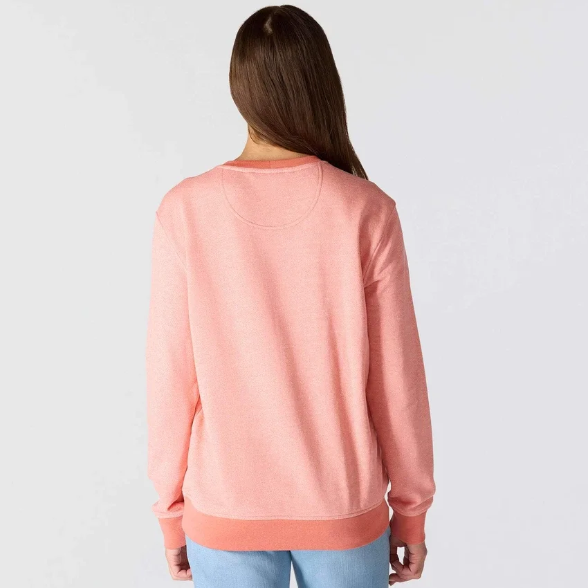 Lichtgewicht Tencel-Sweatshirt met ronde hals voor dames