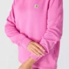 Lichtgewicht Tencel-Sweatshirt met ronde hals voor dames