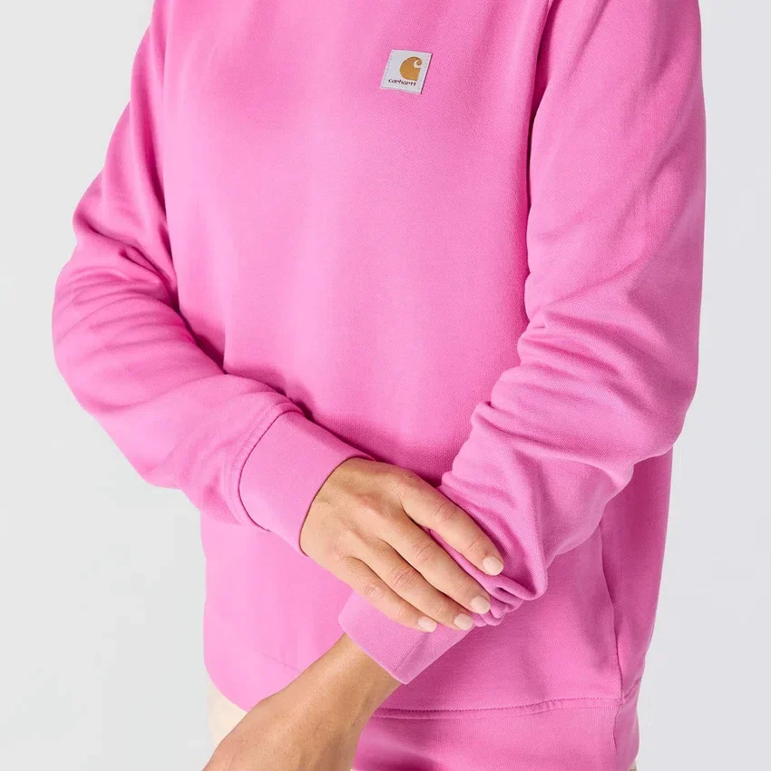 Lichtgewicht Tencel-Sweatshirt met ronde hals voor dames