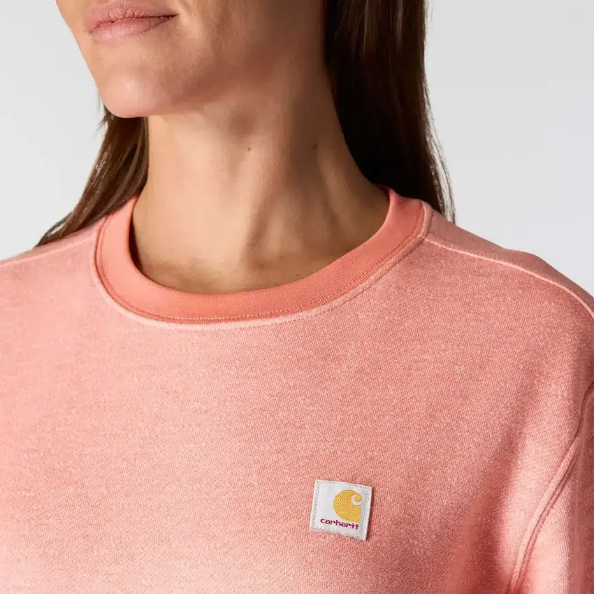 Lichtgewicht Tencel-Sweatshirt met ronde hals voor dames
