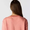 Lichtgewicht Tencel-Sweatshirt met ronde hals voor dames