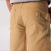 Loszittende 9" Stateline canvas-short – werkshort