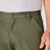Loszittende 9" Stateline canvas-short – werkshort