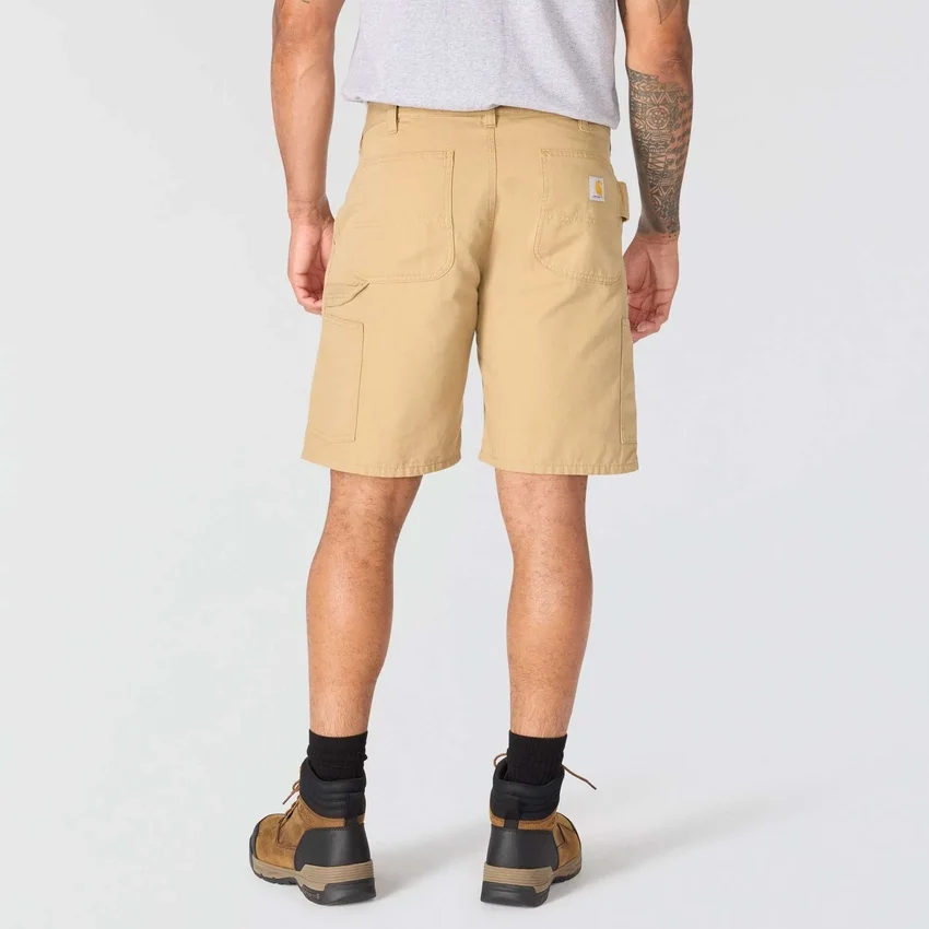 Loszittende 9" Stateline canvas-short – werkshort