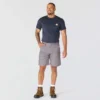Loszittende 9" Stateline canvas-short – werkshort