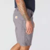 Loszittende 9" Stateline canvas-short – werkshort