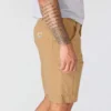 Loszittende 9" Stateline canvas-short – werkshort