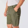 Loszittende 9" Stateline canvas-short – werkshort