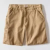 Loszittende 9" Stateline canvas-short – werkshort