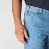 Loszittende, rechte werkjeans voor heren