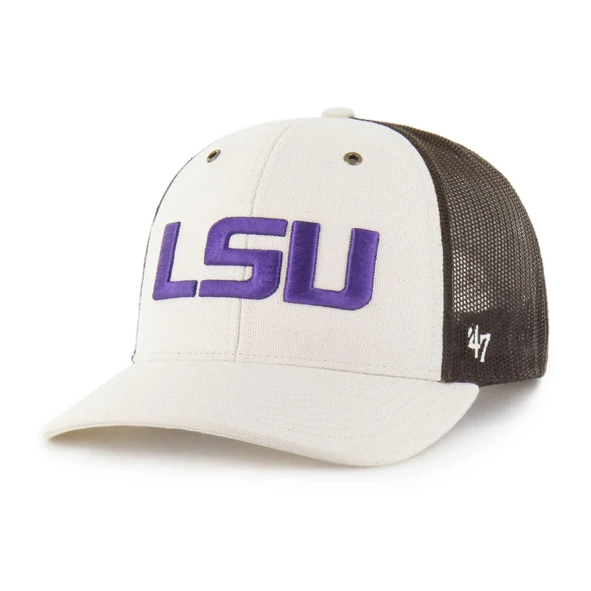 Louisiana State Tigers '47 ongeverfde truckerpet