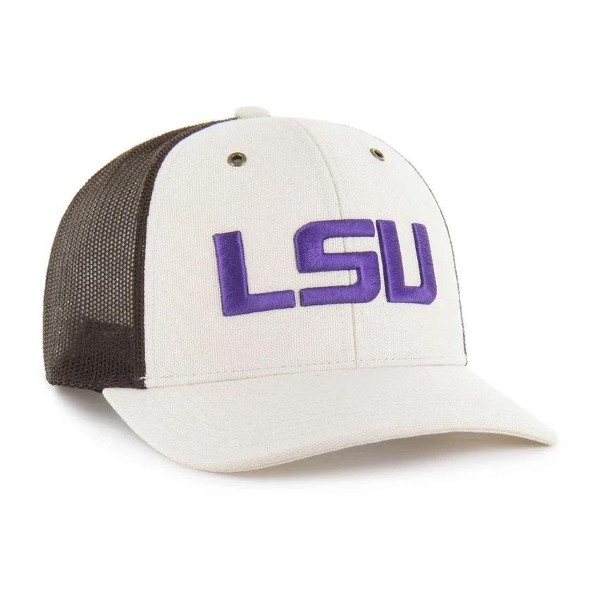 Louisiana State Tigers '47 ongeverfde truckerpet