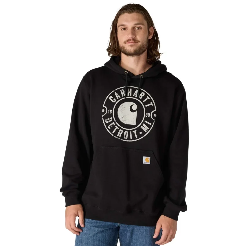 Marquette Detroit-hoodie met print voor heren
