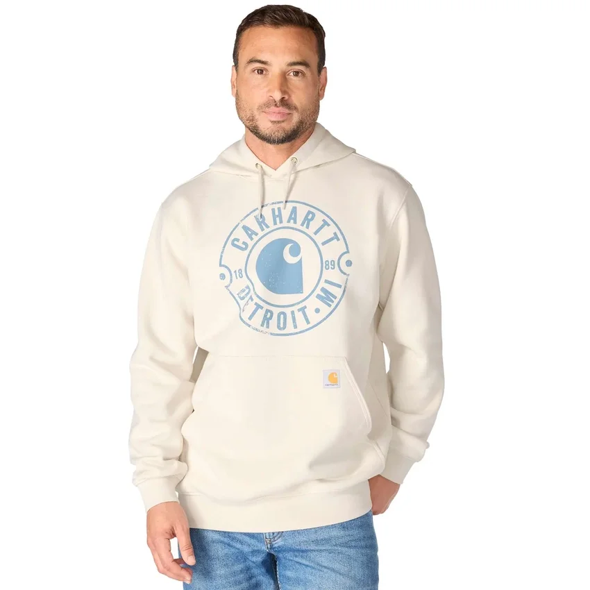 Marquette Detroit-hoodie met print voor heren