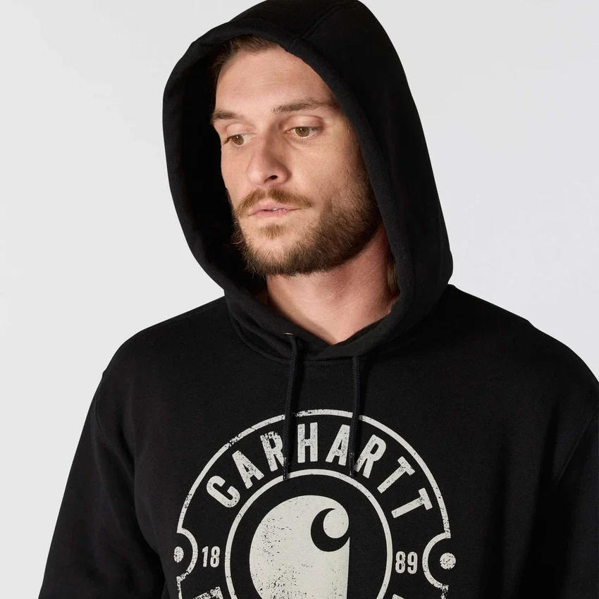 Marquette Detroit-hoodie met print voor heren