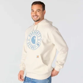 Marquette Detroit-hoodie met print voor heren