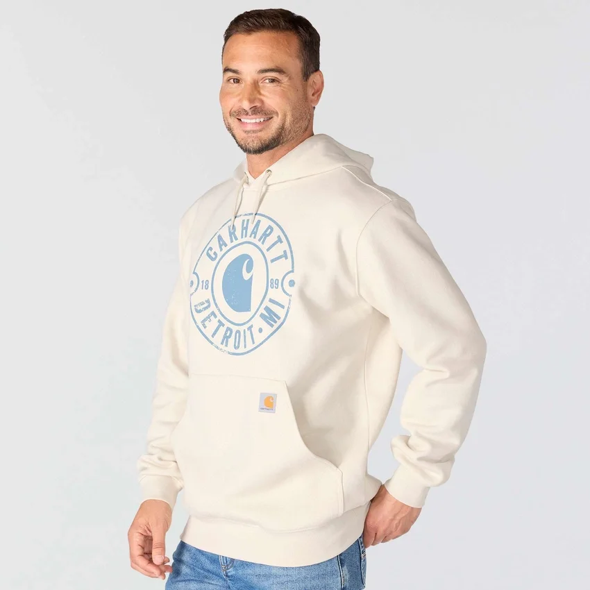 Marquette Detroit-hoodie met print voor heren