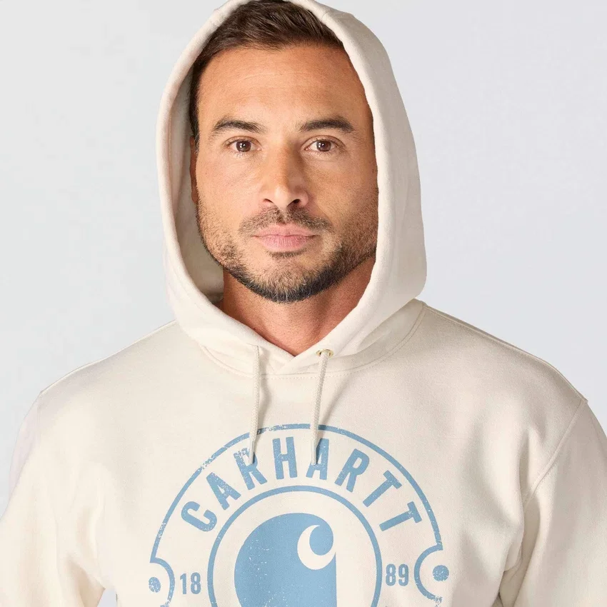Marquette Detroit-hoodie met print voor heren