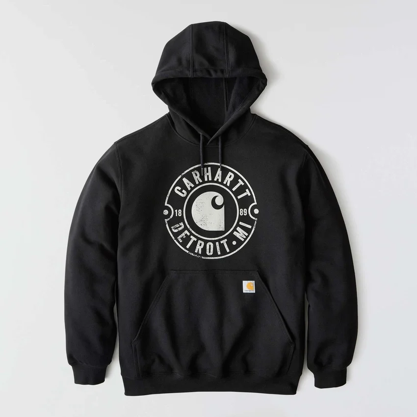 Marquette Detroit-hoodie met print voor heren