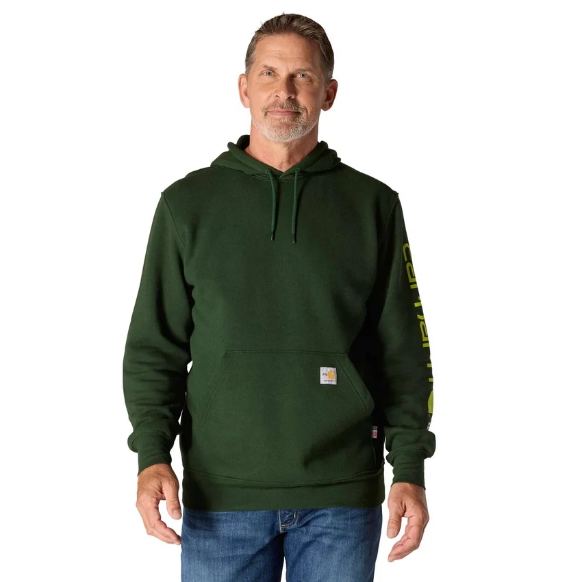 Marquette Fr Force Logo-hoodie voor heren - Vlamwerende Hoodies