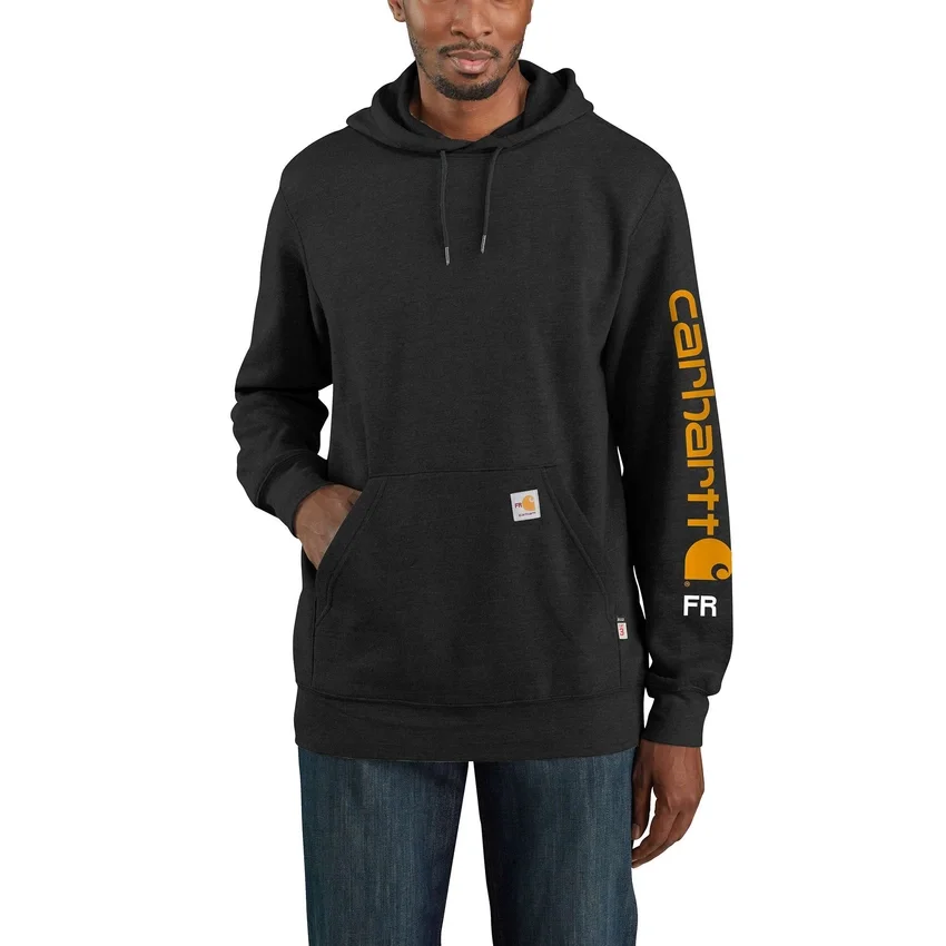 Marquette Fr Force Logo-hoodie voor heren - Vlamwerende Hoodies