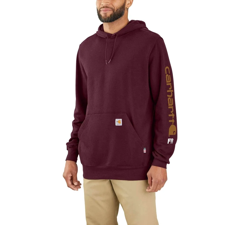 Marquette Fr Force Logo-hoodie voor heren - Vlamwerende Hoodies