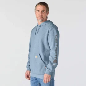 Marquette Fr Force Logo-hoodie voor heren – Vlamwerende Hoodies