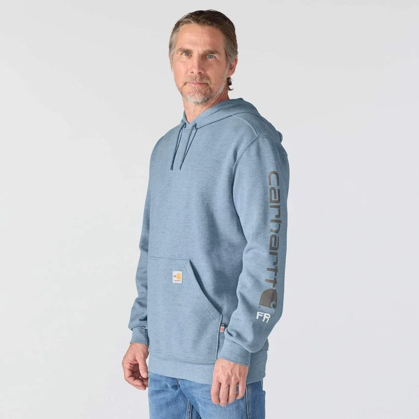 Marquette Fr Force Logo-hoodie voor heren - Vlamwerende Hoodies