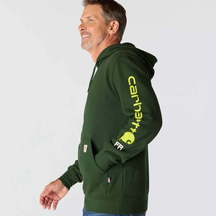 Marquette Fr Force Logo-hoodie voor heren - Vlamwerende Hoodies