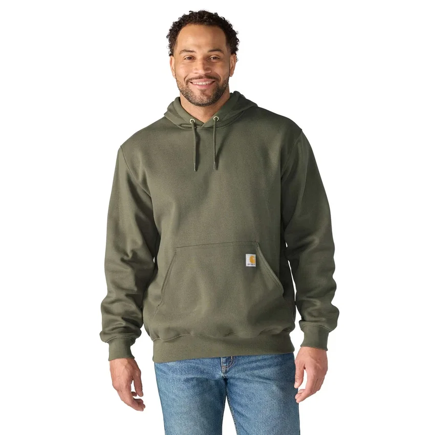 Marquette herenhoodie met losse pasvorm en gemiddelde dikte