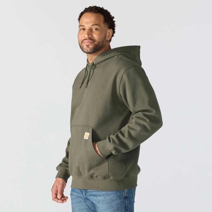 Marquette herenhoodie met losse pasvorm en gemiddelde dikte