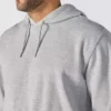 Marquette herenhoodie met losse pasvorm en gemiddelde dikte