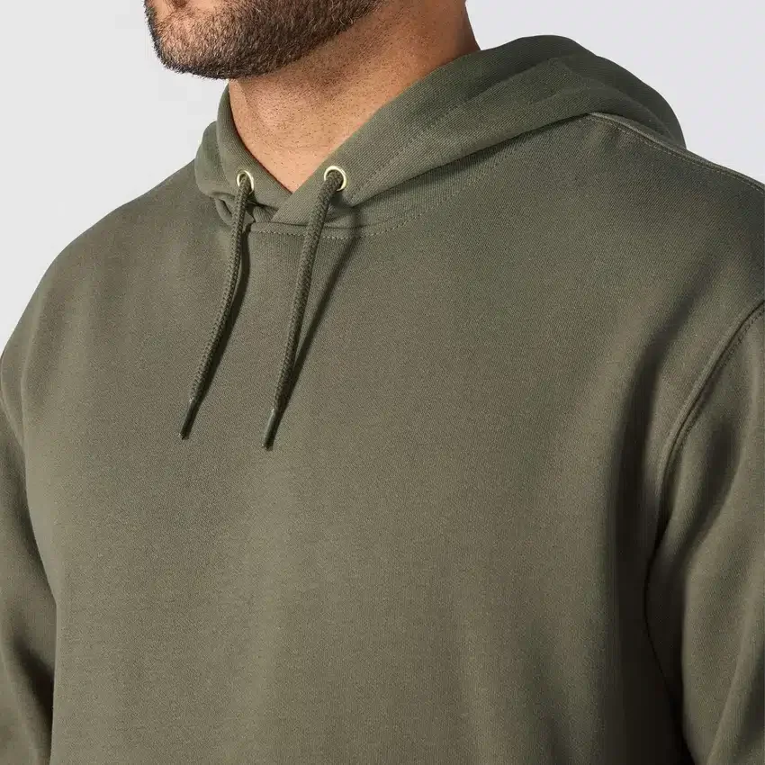 Marquette herenhoodie met losse pasvorm en gemiddelde dikte