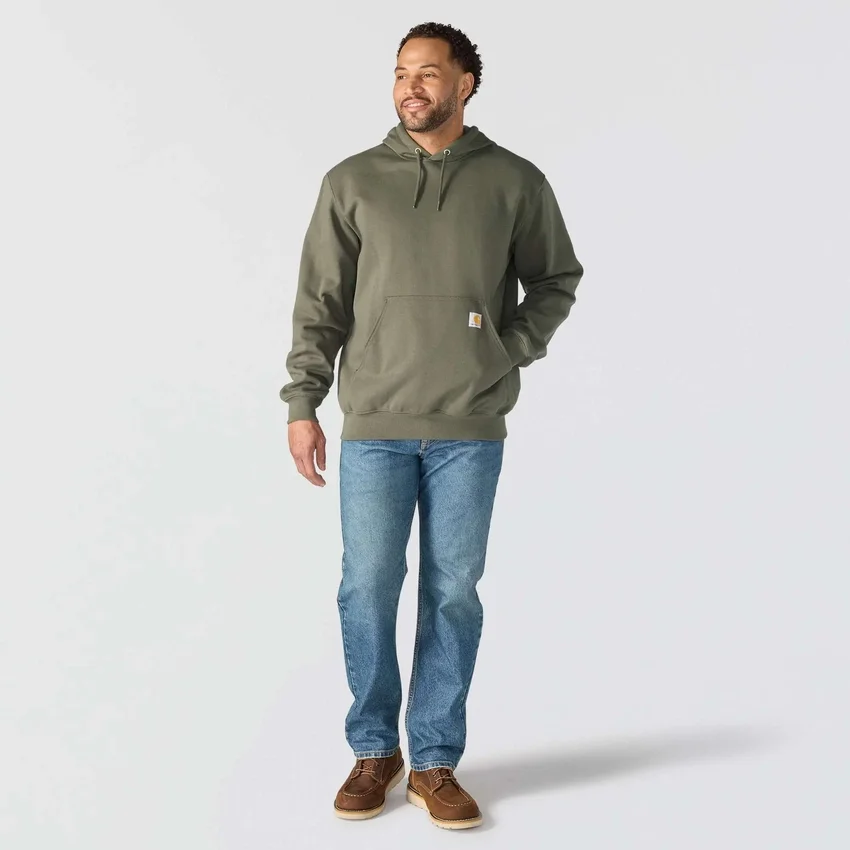 Marquette herenhoodie met losse pasvorm en gemiddelde dikte