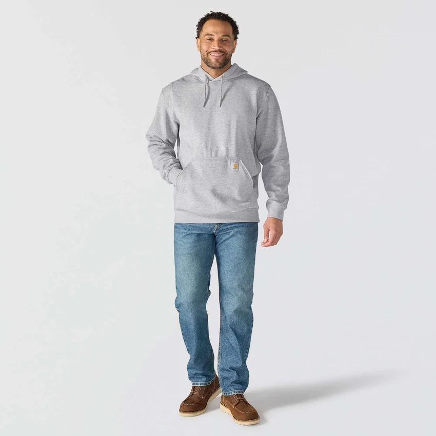 Marquette herenhoodie met losse pasvorm en gemiddelde dikte