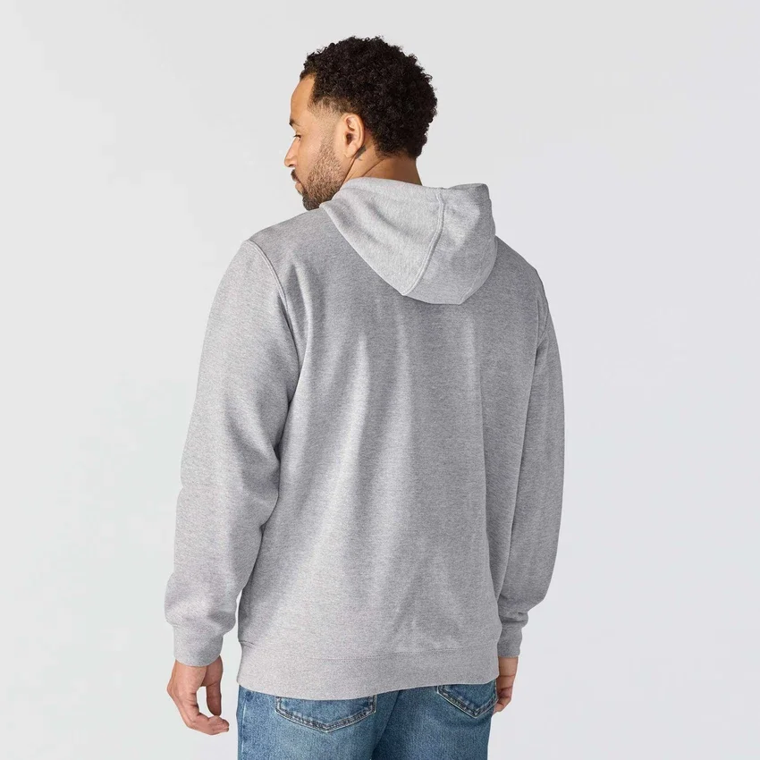 Marquette herenhoodie met losse pasvorm en gemiddelde dikte