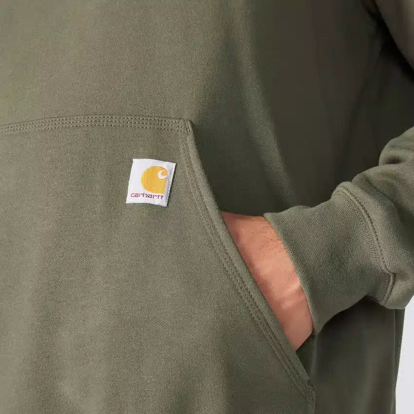 Marquette herenhoodie met losse pasvorm en gemiddelde dikte