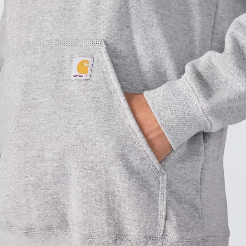 Marquette herenhoodie met losse pasvorm en gemiddelde dikte