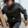 Marquette herenhoodie met losse pasvorm en gemiddelde dikte
